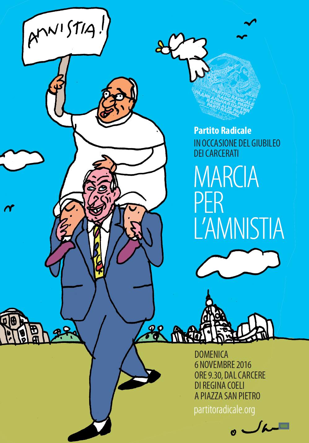 Manifesto Marcia Amnistia